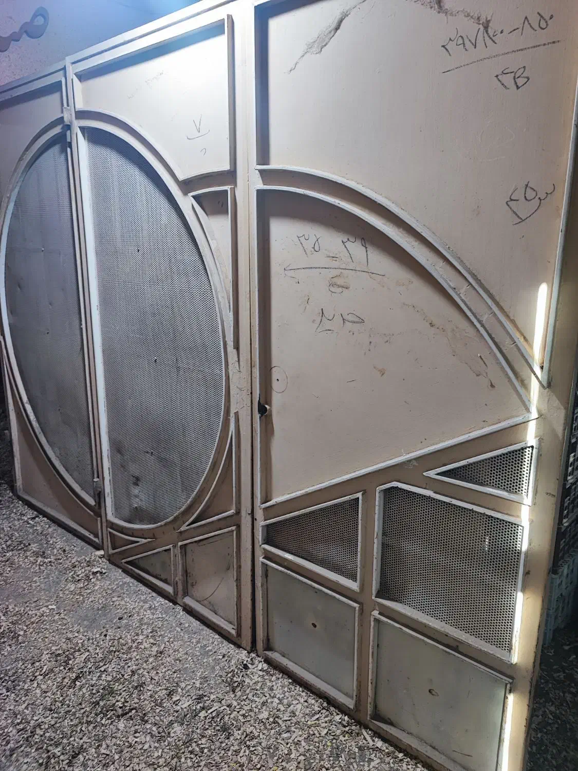 درب سه تیکه پارکینگی سنگین|مصالح و تجهیزات ساختمان|سبزوار, عظیمیان|دیوار