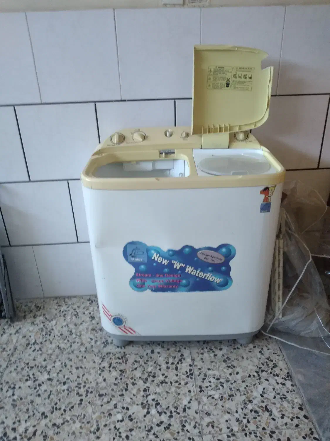 ماشین لباسشویی دوقلو هایر|ماشین لباسشویی و خشککن لباس|فلاورجان, |دیوار