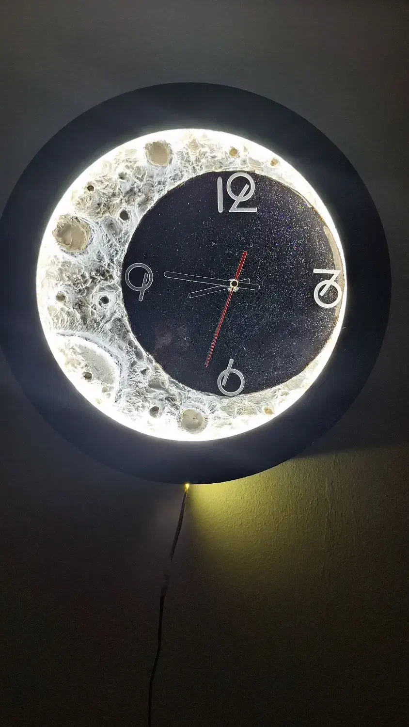 ساعت دیواری ماه|ساعت دیواری و تزئینی|بابل, |دیوار