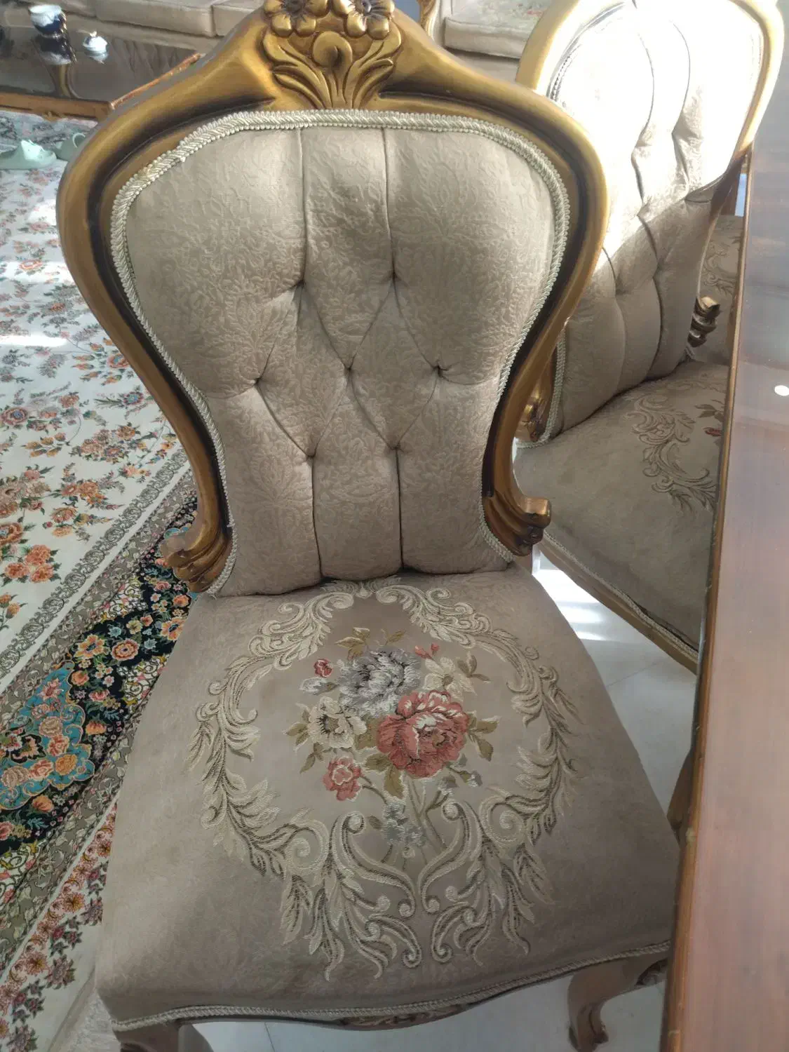 نهارخوری ۸نفره|میز و صندلی غذاخوری|مشهد, نیروی هوایی|دیوار