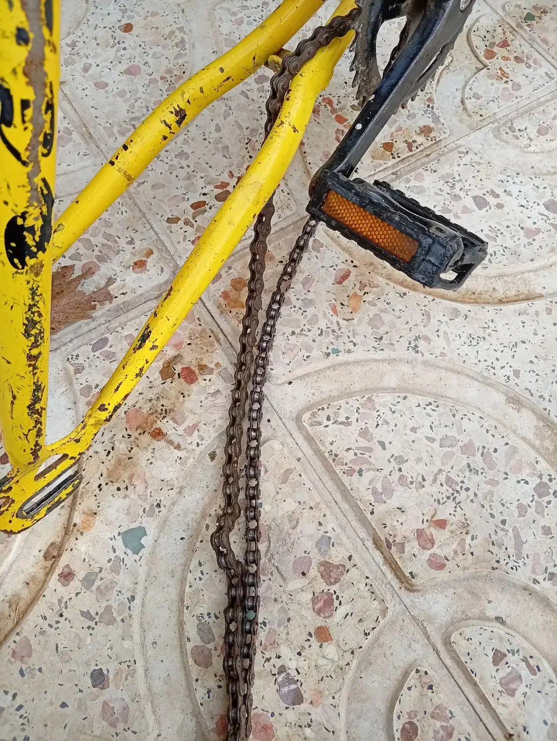 دوچرخه ۲۰ زرد|دوچرخه، اسکیت، اسکوتر|قره چای, |دیوار