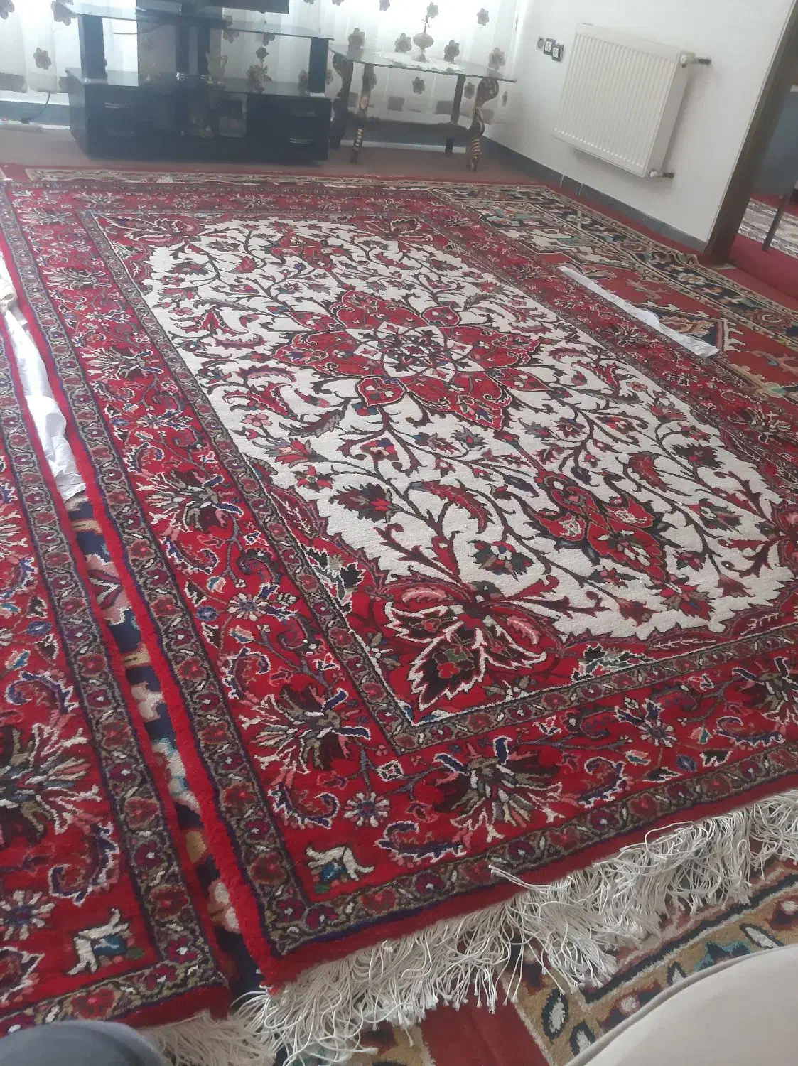 یک جفت فرش هریس|فرش|اهر, |دیوار