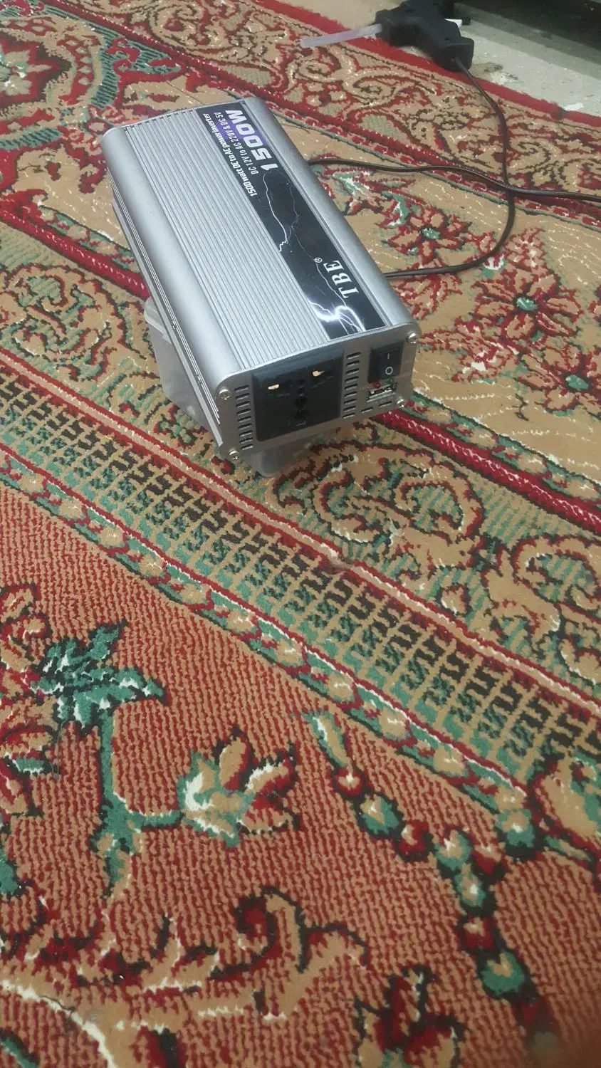 دستگاه مبدل برق ماشین به برق شهری ۱۵۰۰wتی بی ای|ابزارآلات|ناغان, |دیوار
