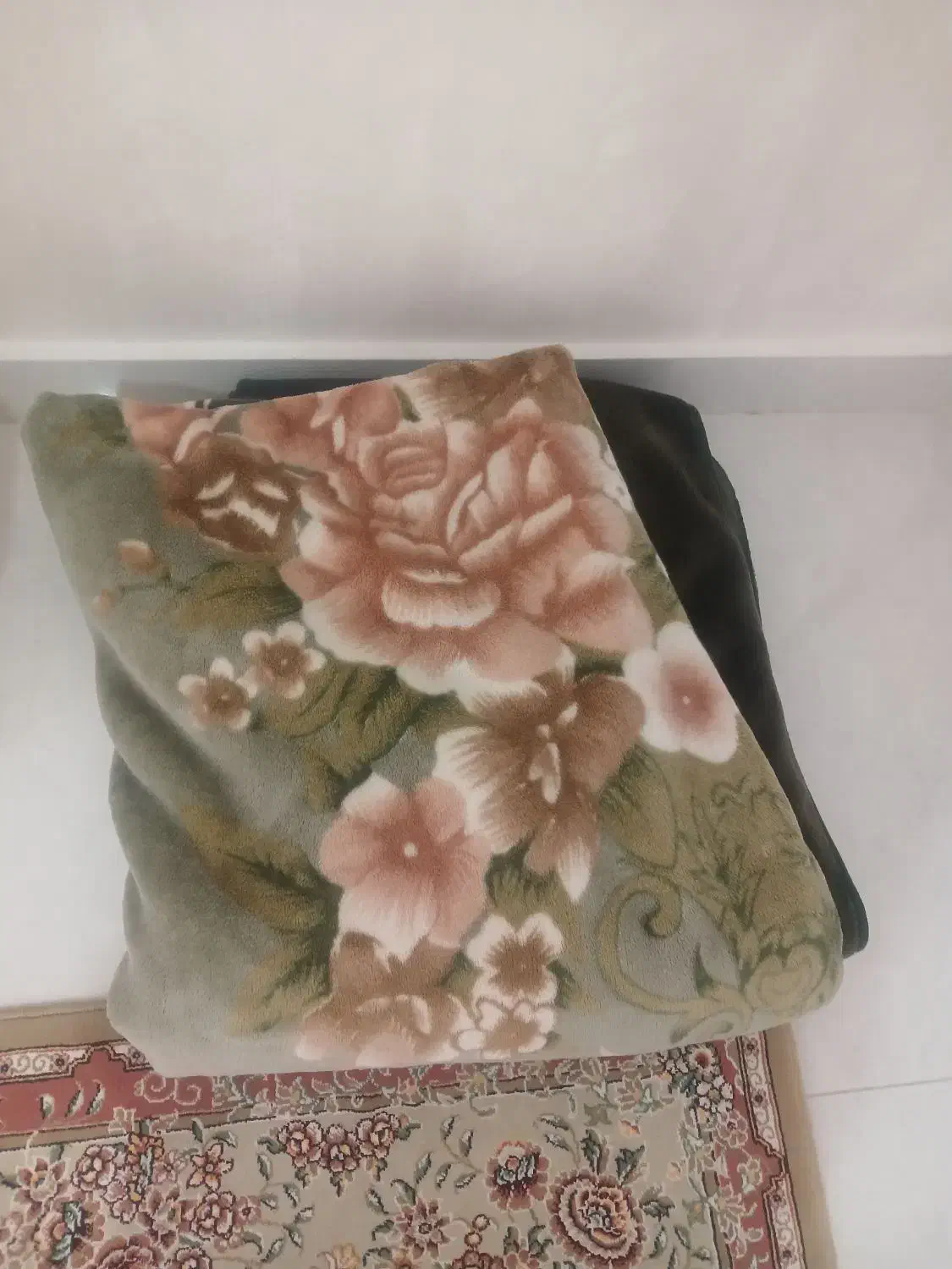 پتو گلبافت دونفره|رختخواب، بالش، پتو|رشت, تازه آباد|دیوار