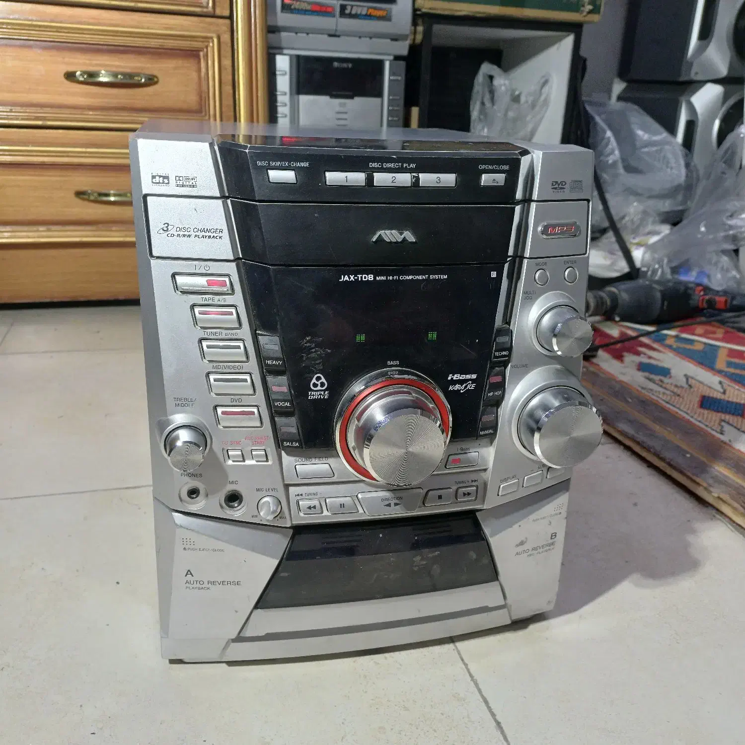 تعدادی باند و دستگاه سیستم صوتی خانگی|سیستم صوتی خانگی|قم, عمار یاسر|دیوار