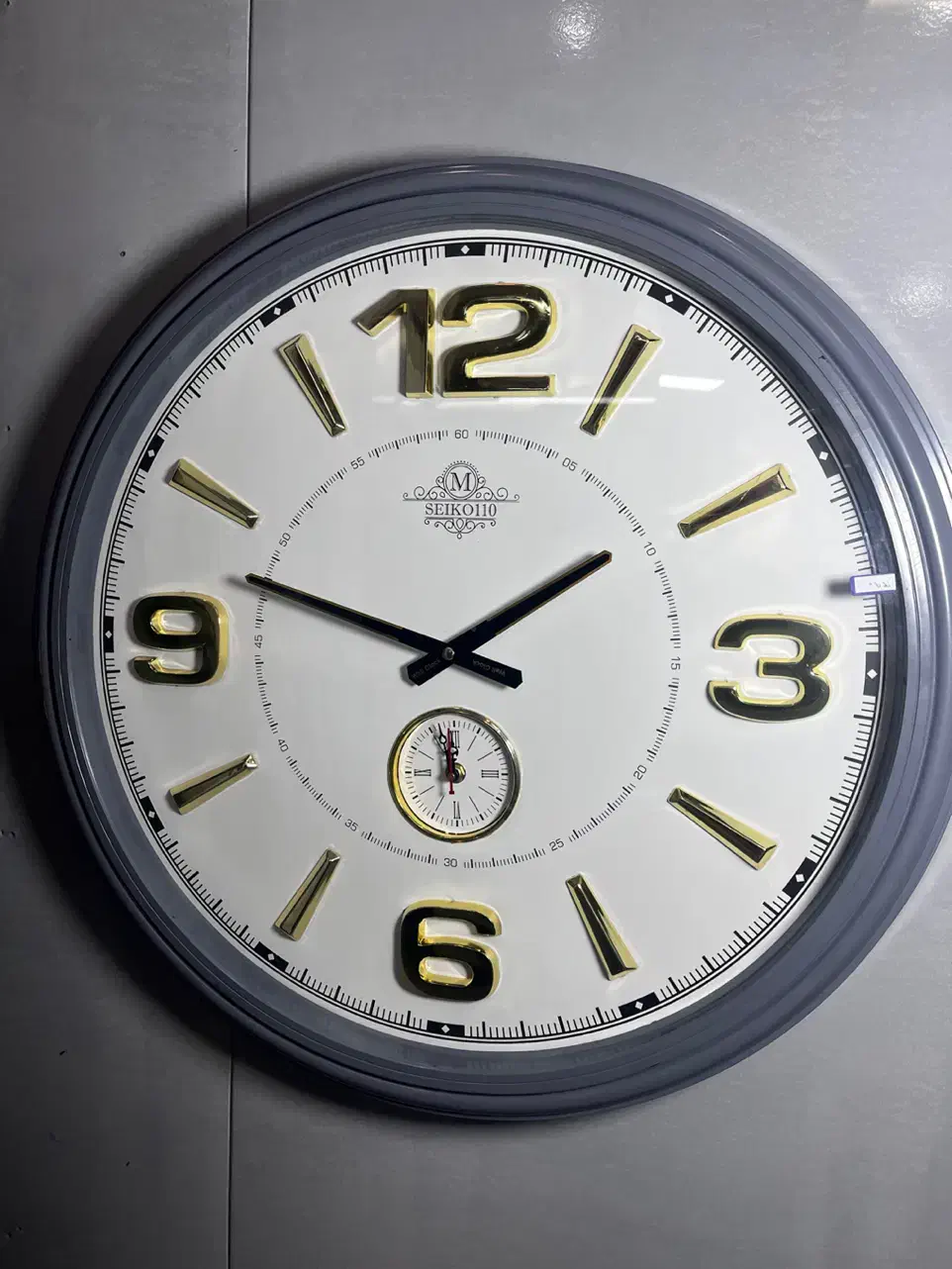 ساعت دیواری کروم|ساعت دیواری و تزئینی|مشهد, طلاب|دیوار