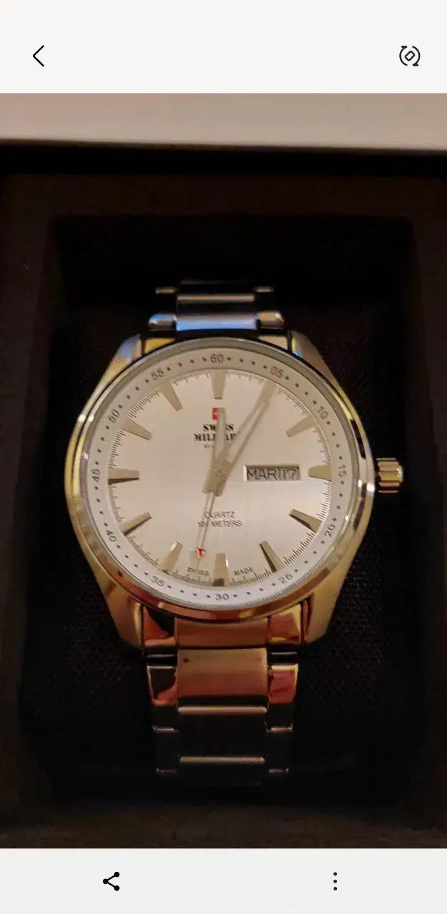 ساعت سویسی اصل مارک میلیتاری|ساعت|ماهیدشت, |دیوار