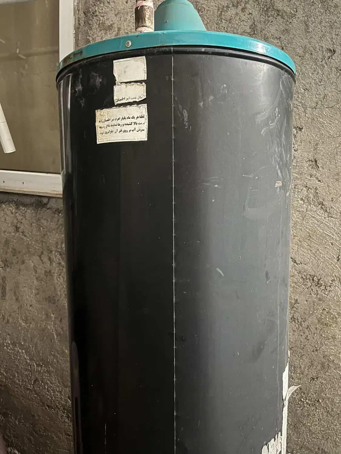 آبگرمکن ایستاده در حد نو ورق ۵میلی|آبگرمکن، پکیج، شوفاژ|دابودشت, |دیوار