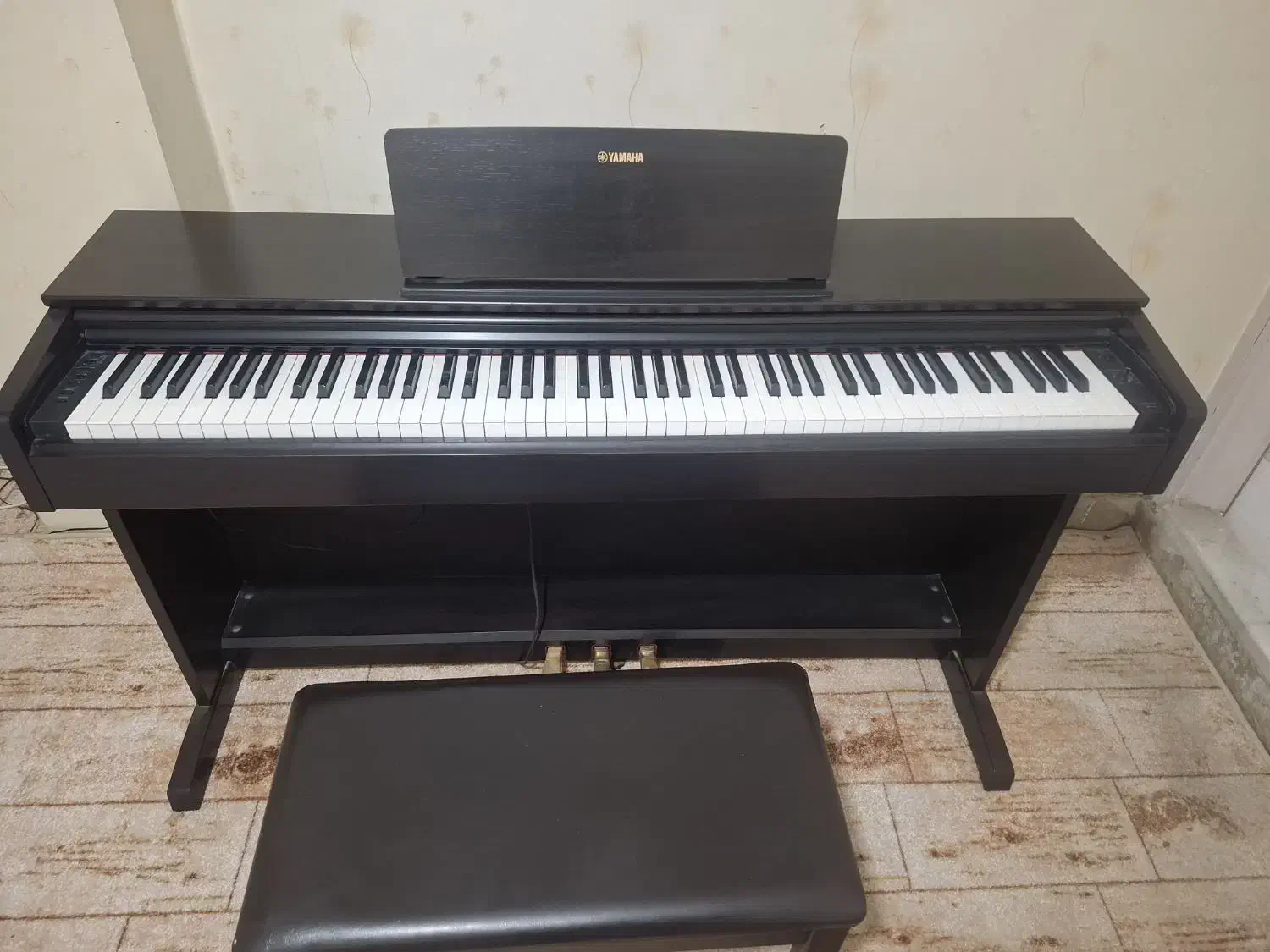 پیانو یاماها ydp143|پیانو، کیبورد، آکاردئون|شهریار, شهریار|دیوار