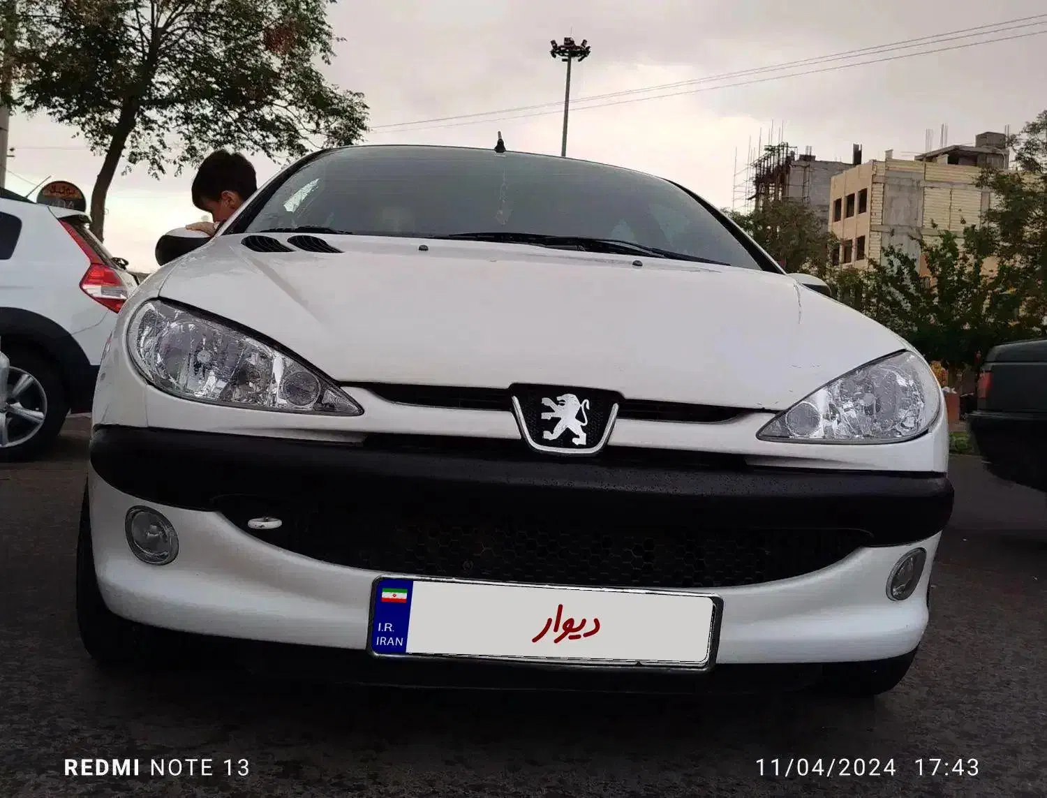 پژو۲۰۶/کم کار/مدل ۹۴/خانگی/کاشان|خودرو سواری و وانت|کاشان, میدان کهنه|دیوار