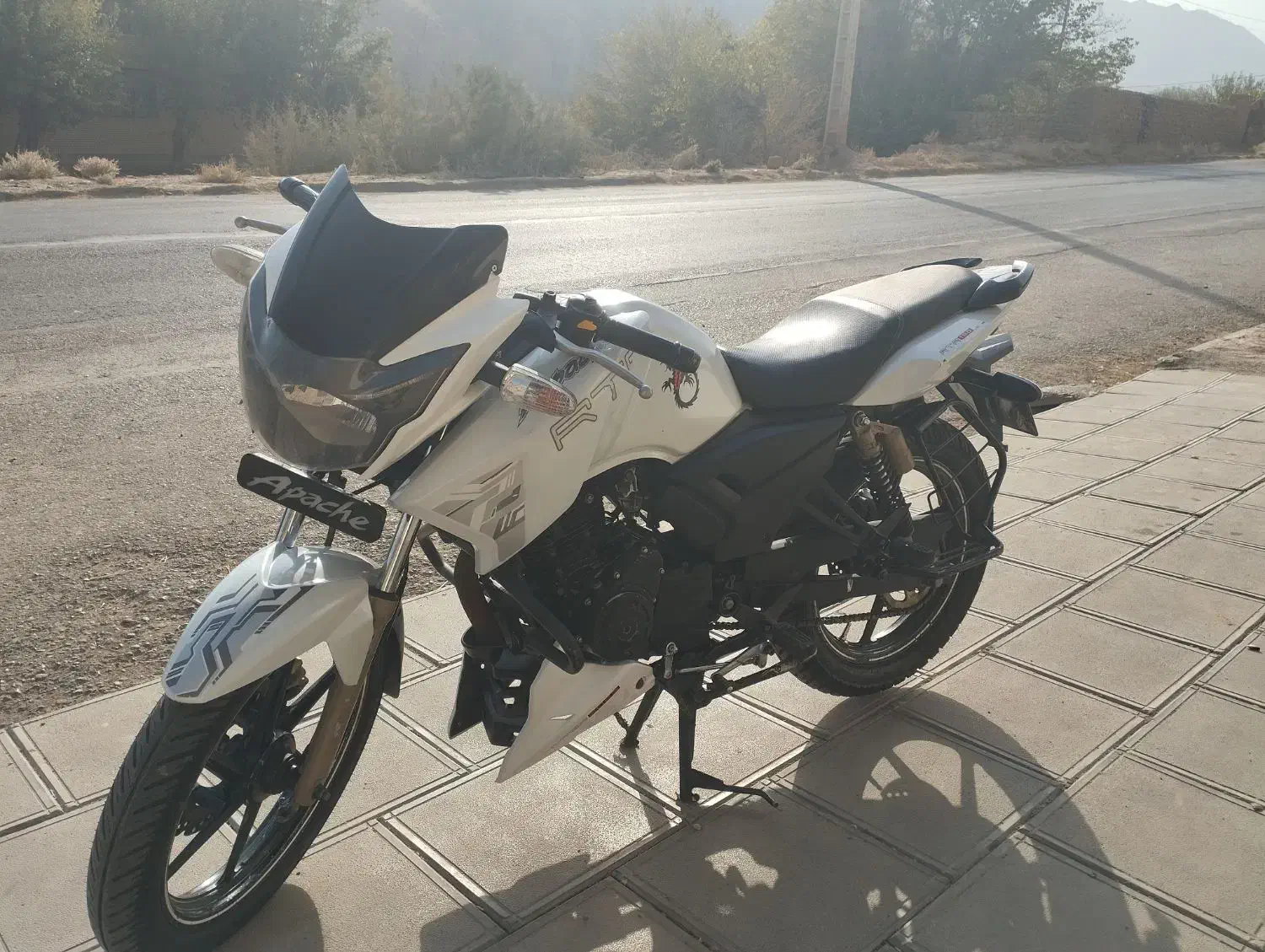 موتور آپاچی 180 مدل 1390|موتورسیکلت|کلات (خراسان), |دیوار