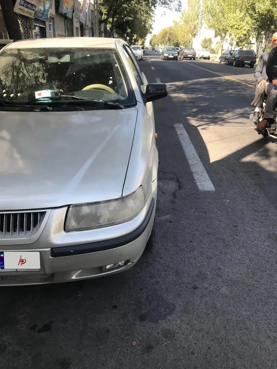 سمند نقره ای مدل ۸۰ دوگانه سوز|خودرو سواری و وانت|تبریز, |دیوار