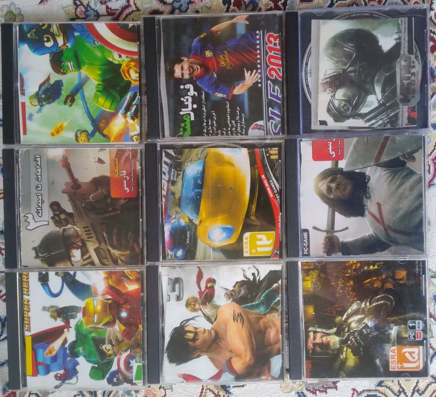 ۲۴ عدد سی دی بازی|کنسول، بازی ویدئویی و آنلاین|تهران, شهران جنوبی|دیوار