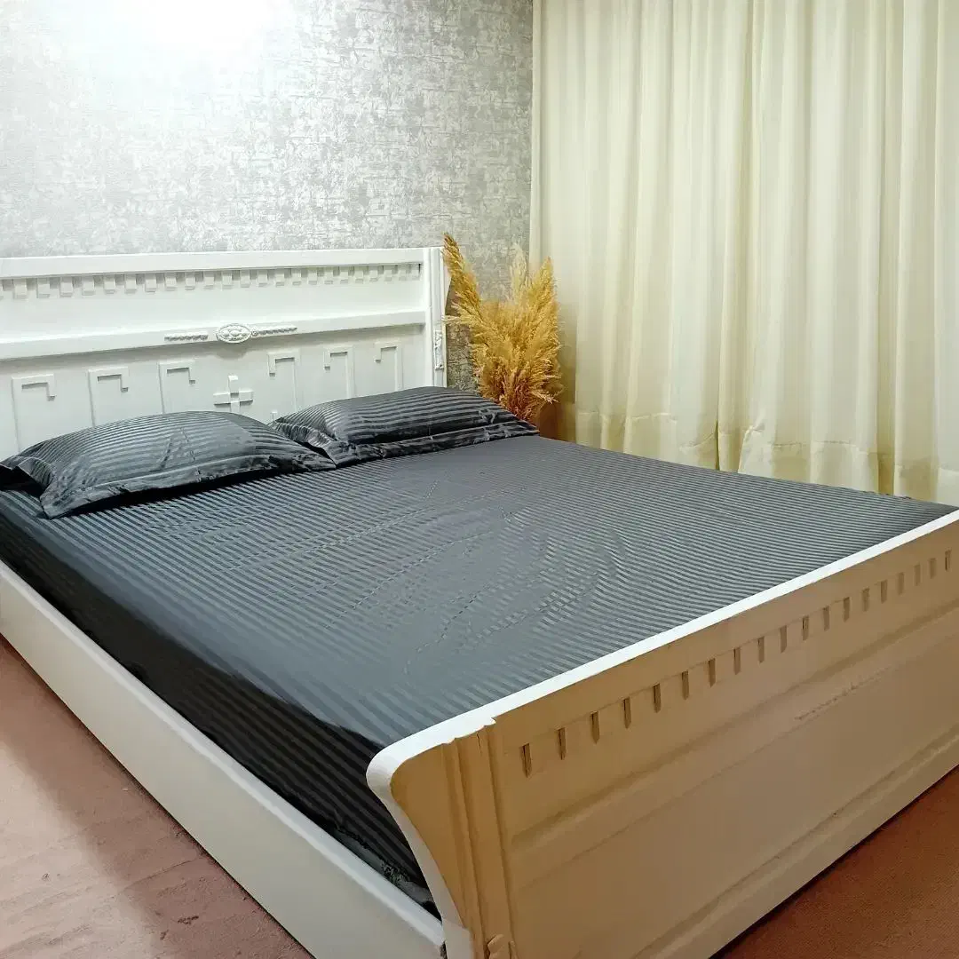 نیم ست کشدار هتلی ژاکارد|رختخواب، بالش، پتو|کرج, کرج نو|دیوار