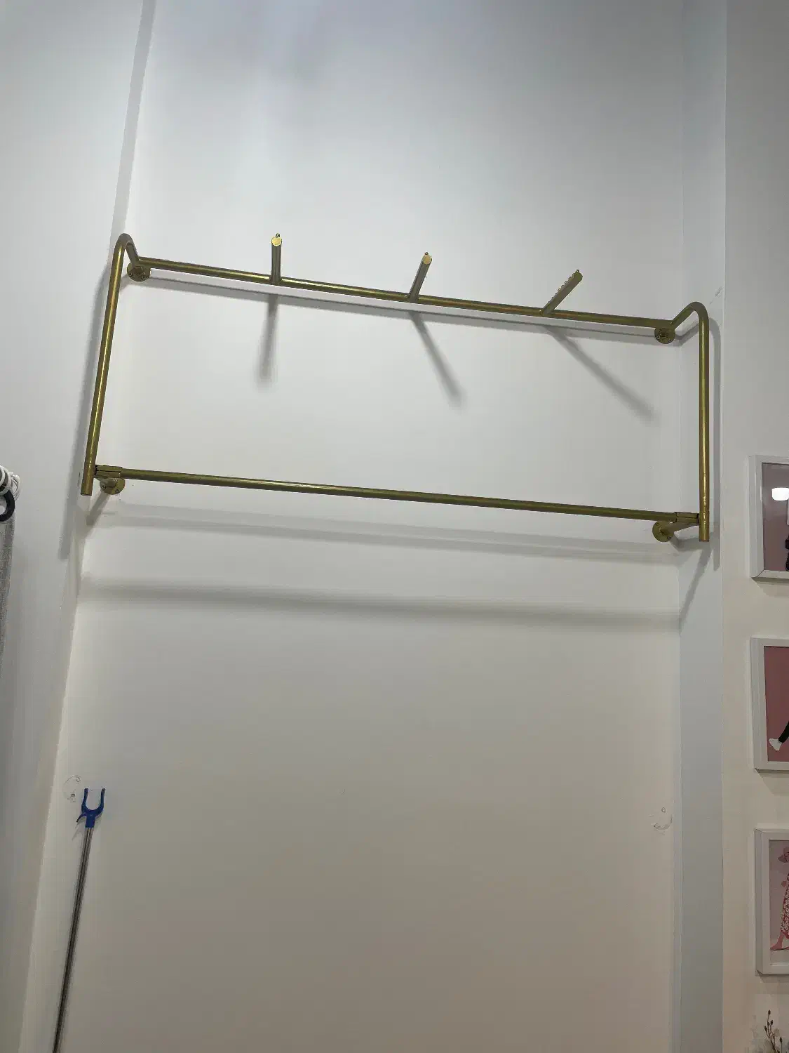 رگال فلزی لوله ای|کتابخانه، شلف، قفسههای دیواری|آبادان, |دیوار