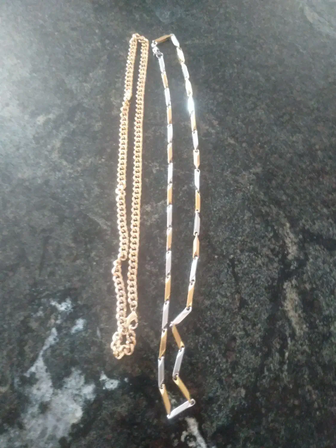 زنجیر طلای و دو رنگ|جواهرات|پیرانشهر, |دیوار