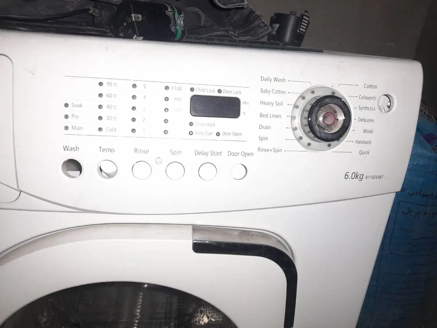 ماشین لباسشویی ۶کیلوی سامسونگ|ماشین لباسشویی و خشک‌کن لباس|مرودشت, ژیان|دیوار