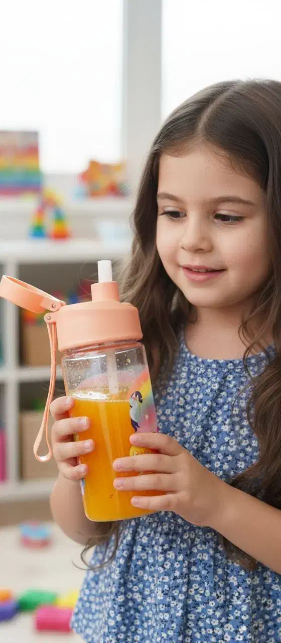 بطری کودک نی دار قمقمه نشکن(گالری شیوا|اسباببازی|مشهد, کوه سنگی|دیوار