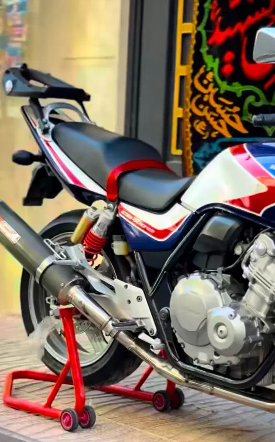 Cb 400 مدل ۲۰۱۰|موتورسیکلت|دلیجان, |دیوار