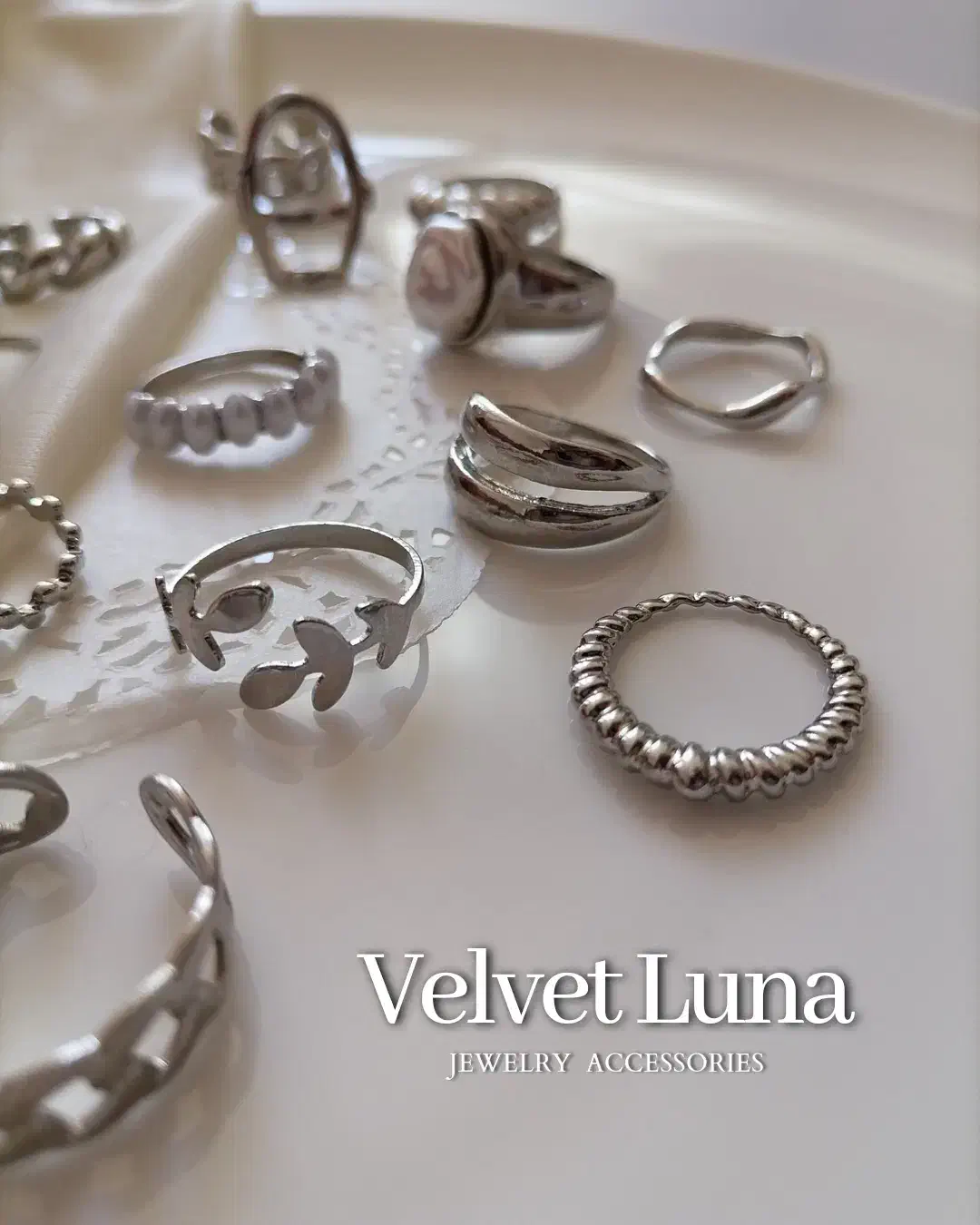 انگشترهای استیل مشابه نقره|زیورآلات و اکسسوری|کرمان, |دیوار