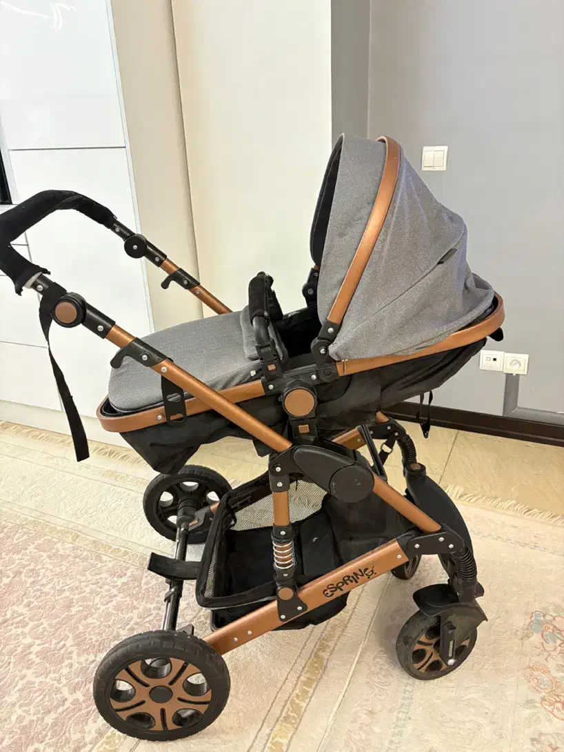 کالسکه اسپرینگ مدل اسپیدا در حد نو|کالسکه و لوازم جانبی|قدس, شهر‌قدس|دیوار