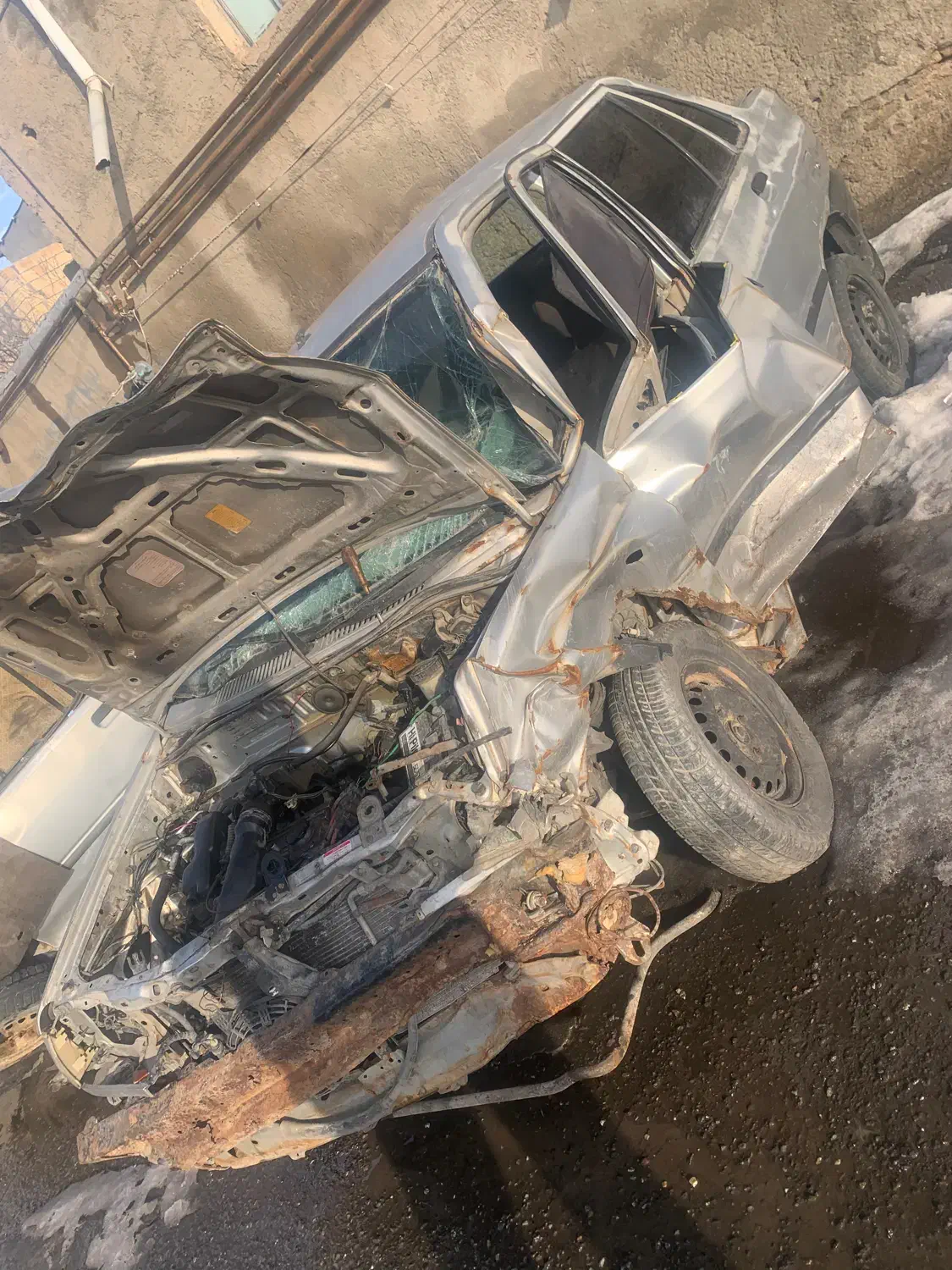 پراید مدل ۸۶ تصادفی|خودرو سواری و وانت|خوی, |دیوار