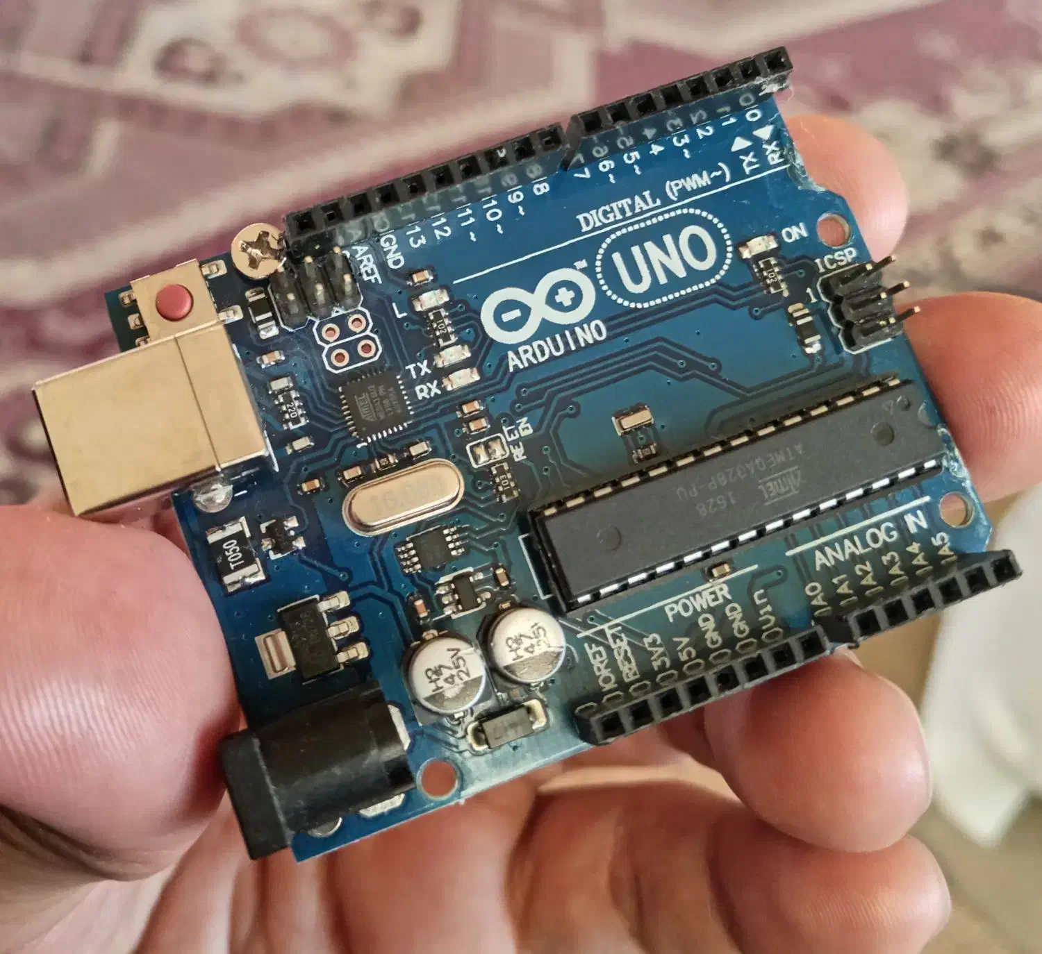 برد آردوینو آردینو UNO R3 Arduino ایتالیایی فابریک|قطعات و لوازم جانبی رایانه|اصفهان, جلفا|دیوار