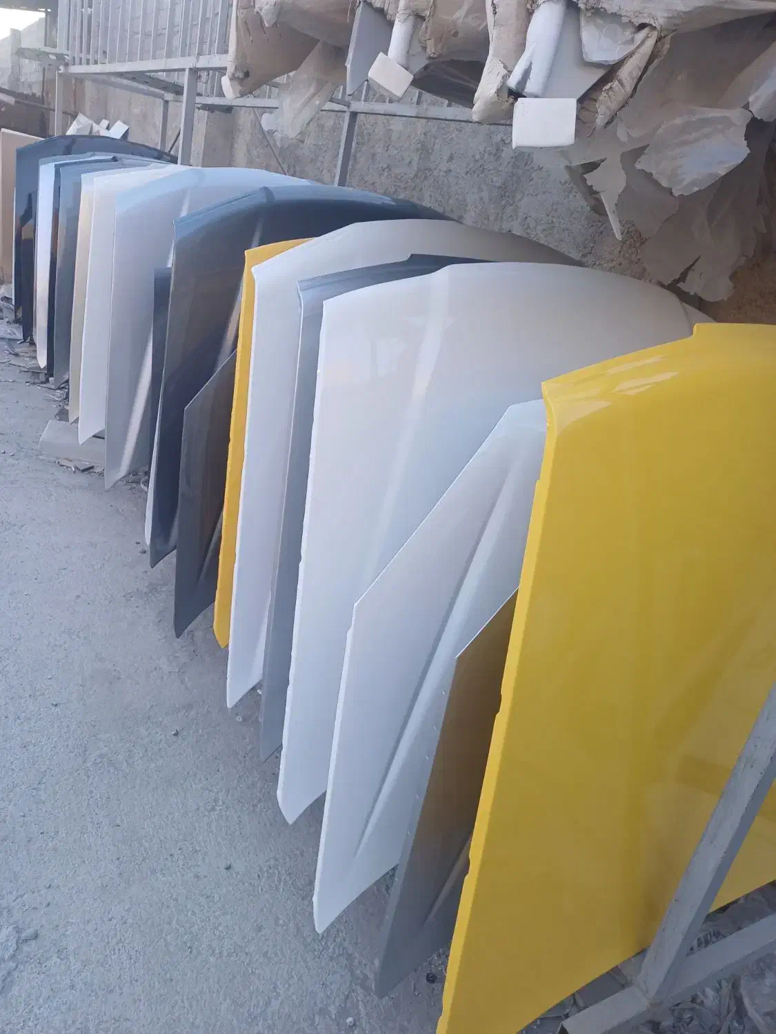 کاپوت// سپر // گلگیر چراغ بدنه کوره ای|قطعات یدکی و لوازم جانبی|قدس, شهرقدس|دیوار