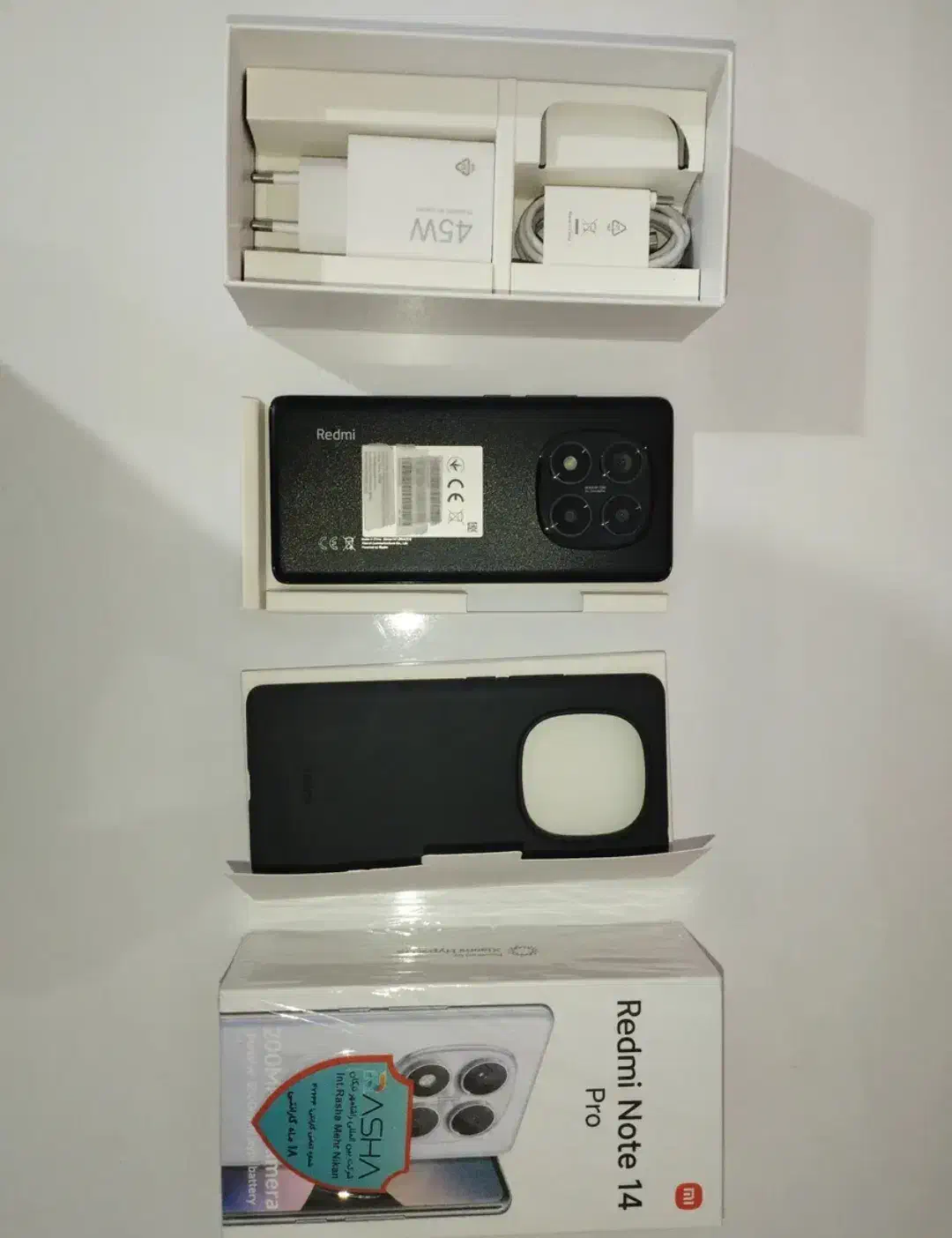 نوت 14 پرو (مشکی)|موبایل|کاشان, زیدی|دیوار