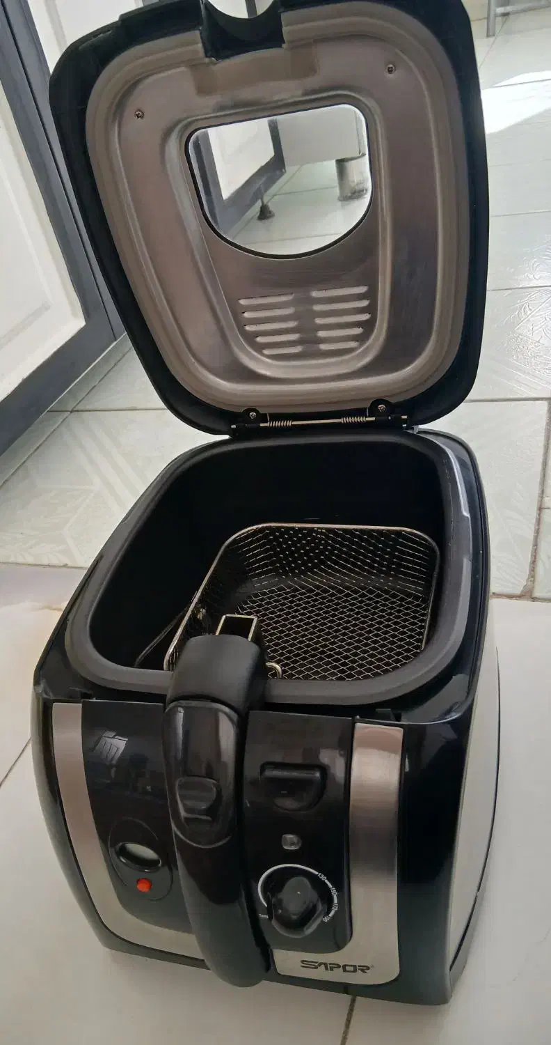 سرخ کن فقط یکبار استفاده شده|اجاق گاز و لوازم برقی پخت‌وپز|تاکستان, |دیوار