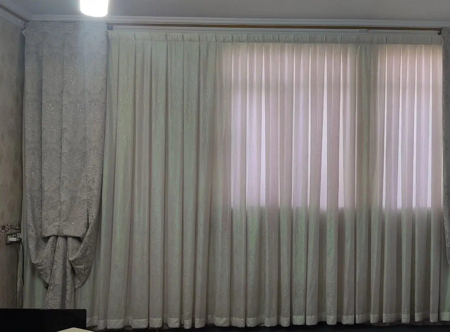 پرده پذیرایی|پرده، رانر، رومیزی|نسیم‌شهر, |دیوار