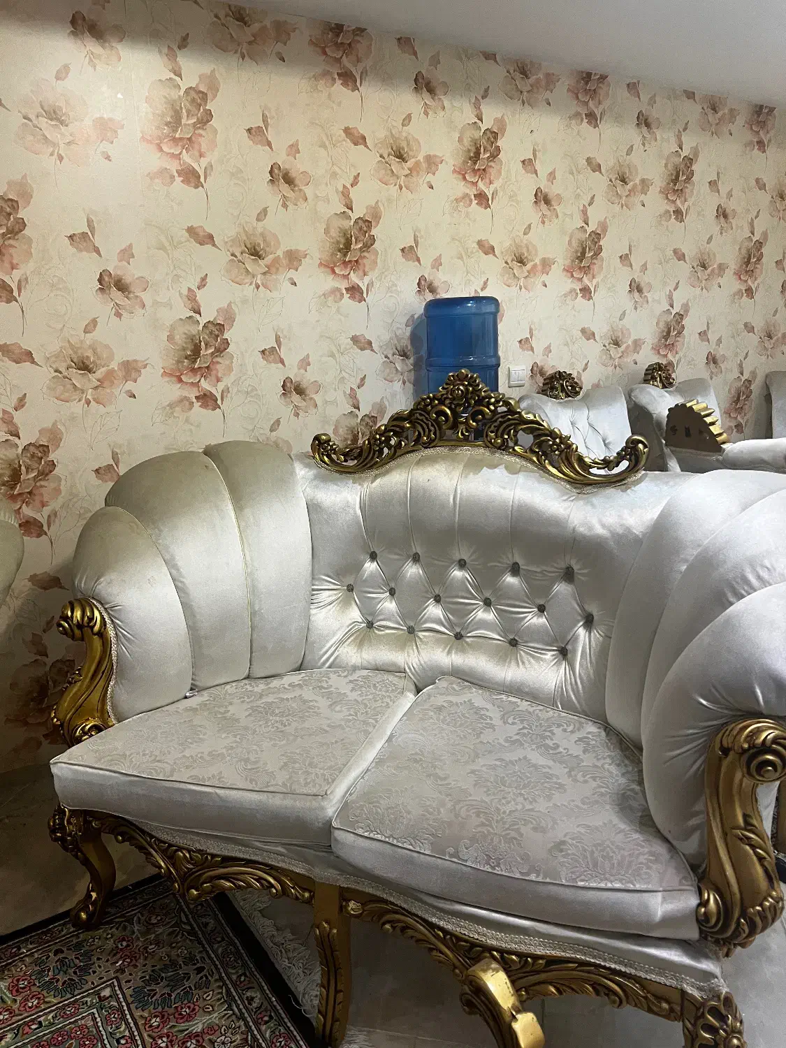 مبل هفت نفره راحتی با میز نهارخوری|مبلمان خانگی و میز عسلی|کرمان, |دیوار