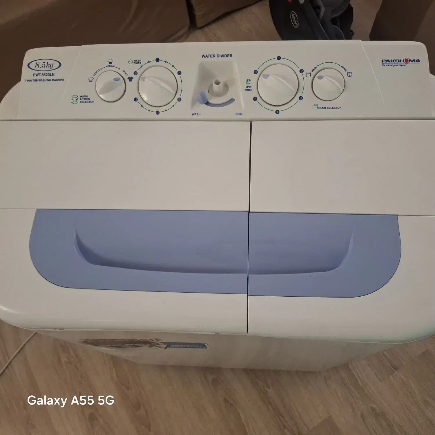 لباسشویی دوقلو|ماشین لباسشویی و خشک‌کن لباس|صدرا-فارس, فاز ۱|دیوار