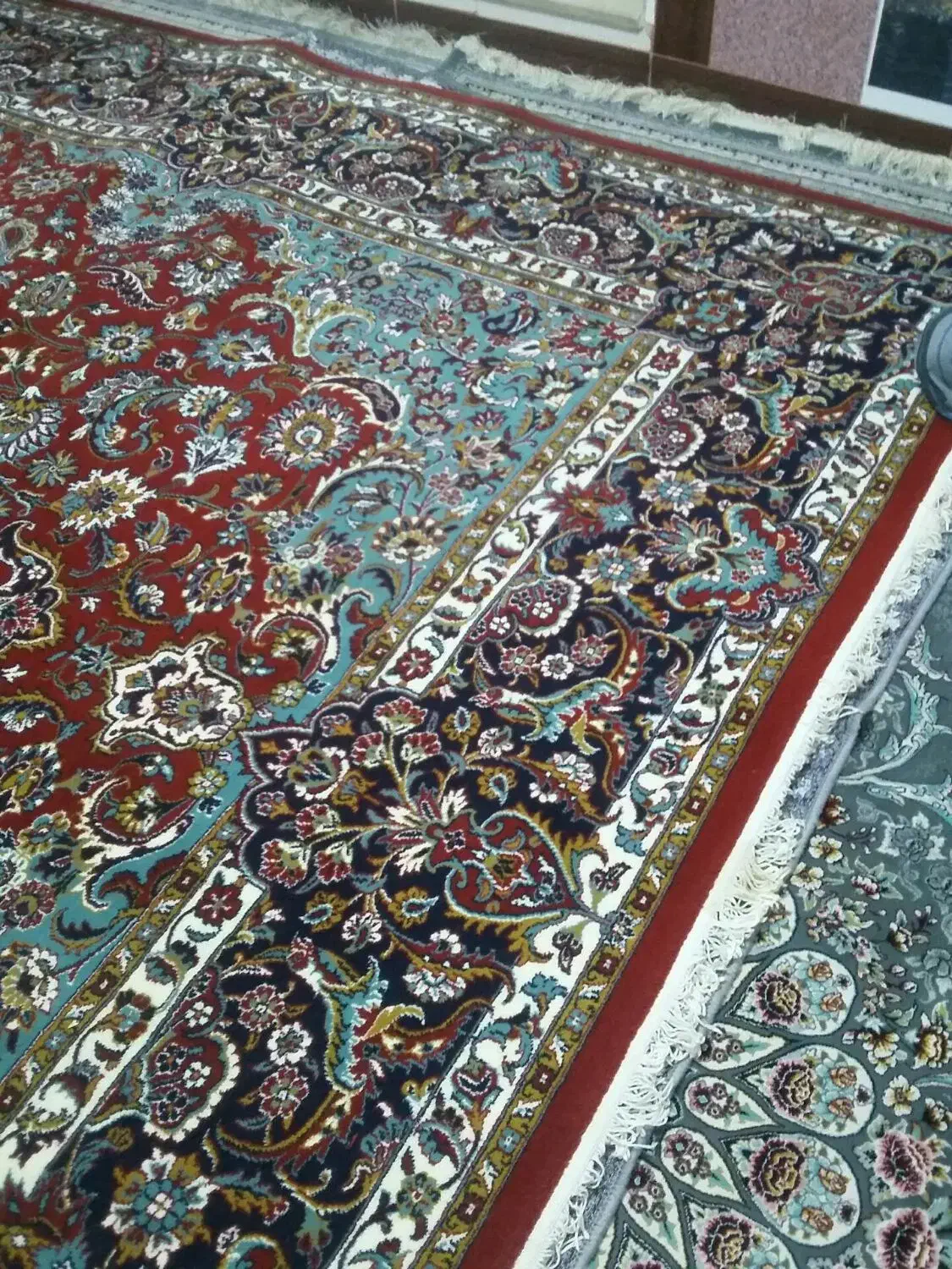 قالی ۱۲متری|فرش|بجنورد, |دیوار