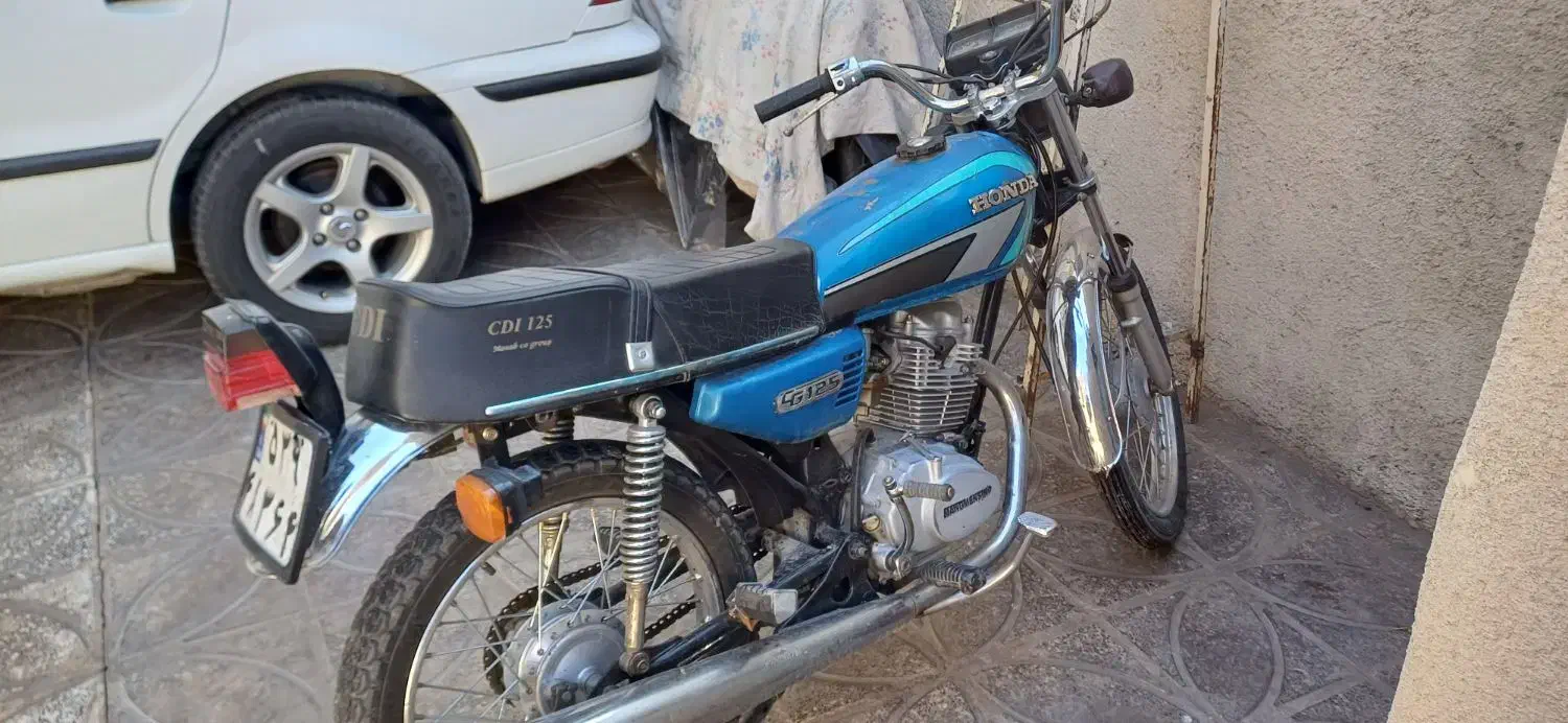 موتور مدل۱۳۸۹..۱۲۵سیسی ولی تبدیل شده ۱۵۰|موتورسیکلت|دورود, |دیوار