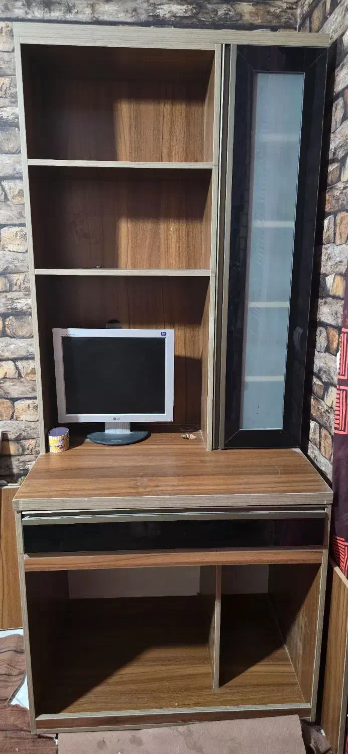 کتابخانه|کتابخانه، شلف، قفسه‌های دیواری|تهران, جنت‌آباد جنوبی|دیوار