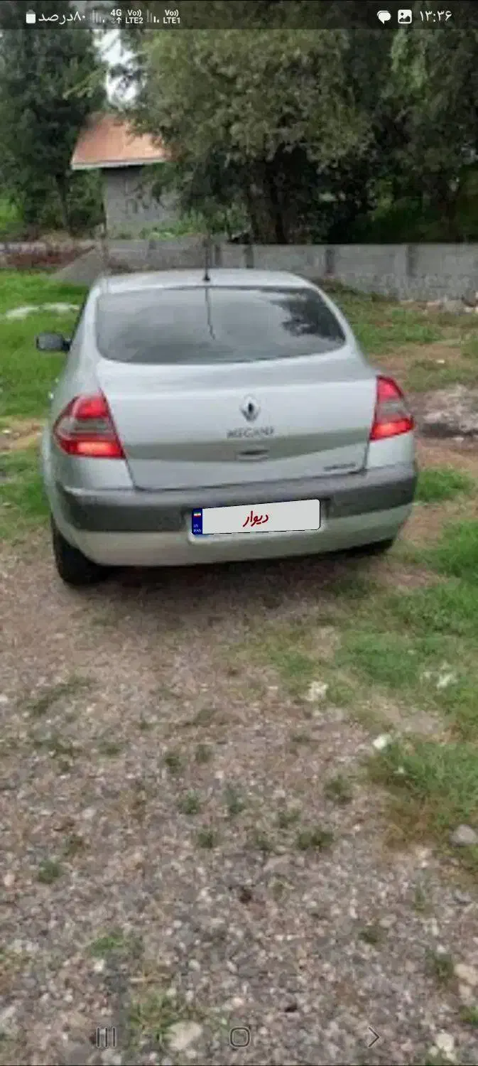 مگان ۲۰۰۰ وارداتی مدل ۲۰۰۶|خودرو سواری و وانت|کوچصفهان, |دیوار