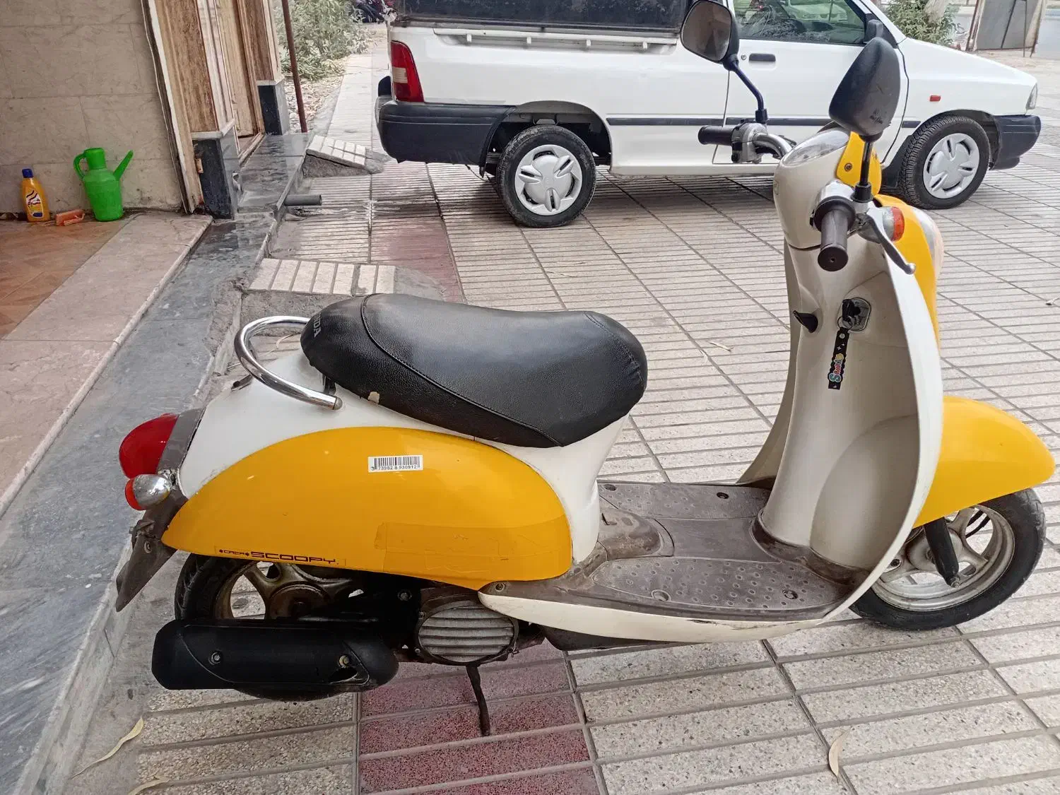 اسکوپی|موتورسیکلت|بندر گناوه, |دیوار