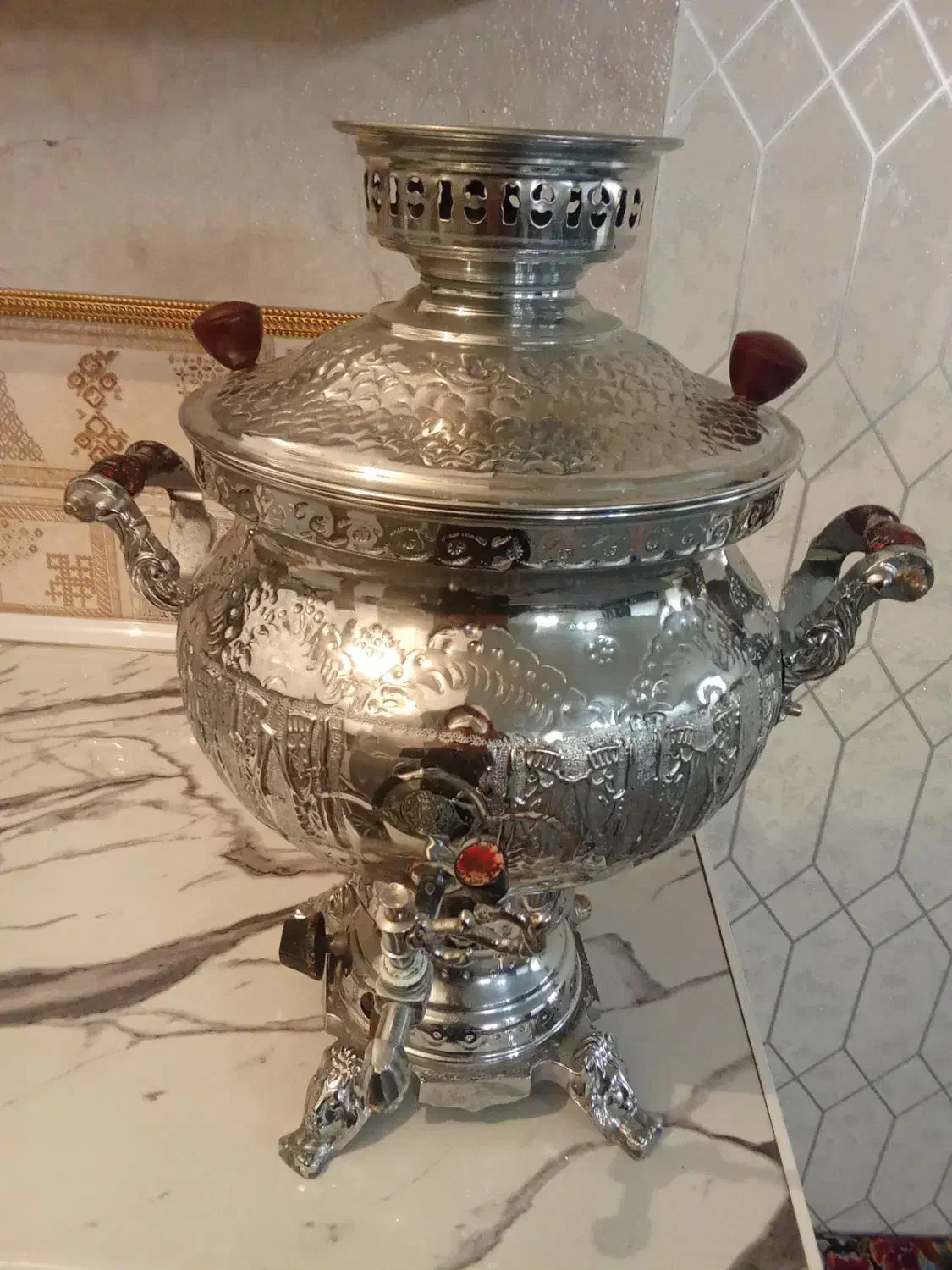 سماور گازی سالم سالم|سماور، چایساز، قهوهساز|قرچک, محمد آباد|دیوار