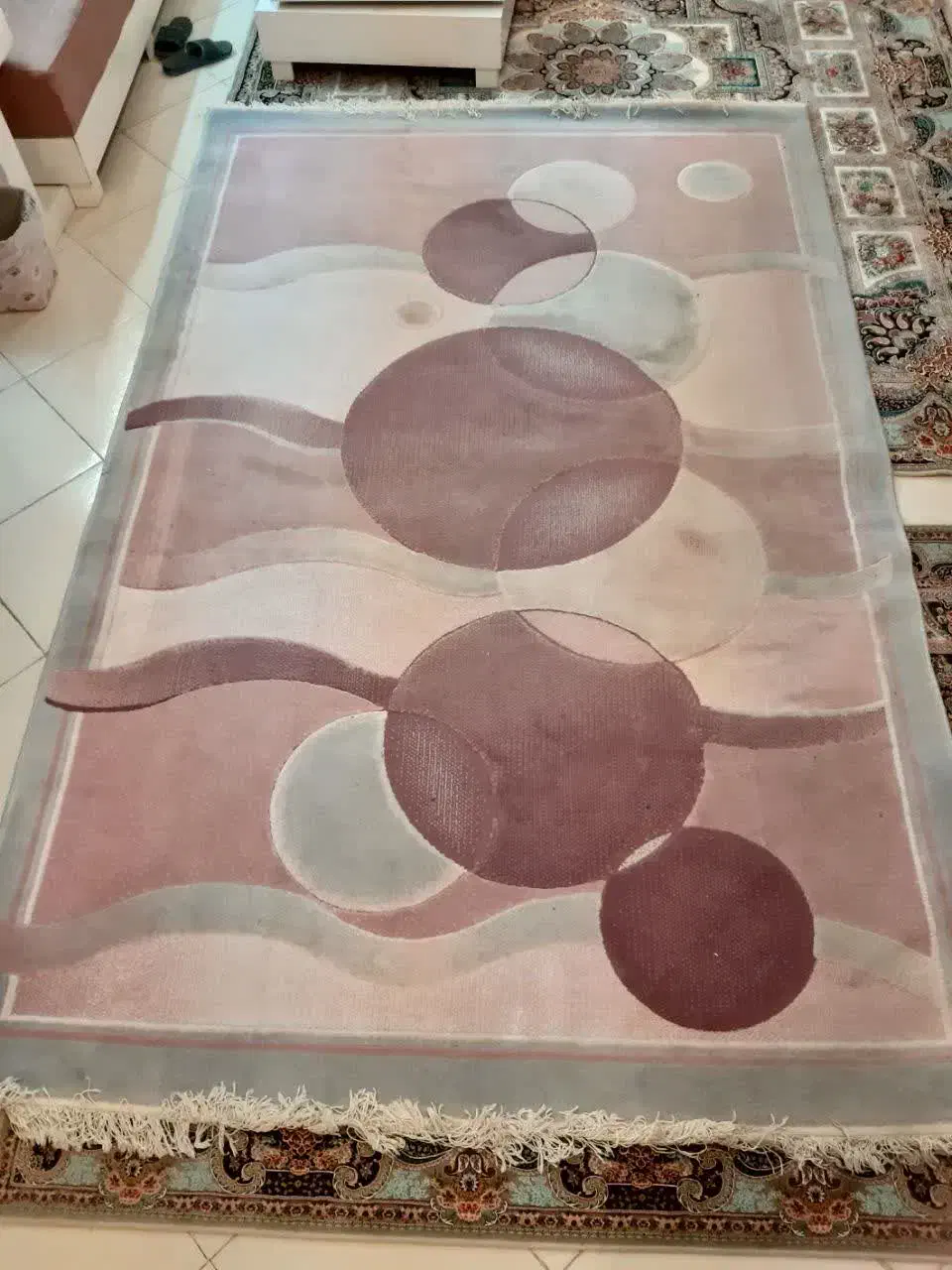 فرش ۶ متری ساوین|فرش|پرند, فاز ۲|دیوار