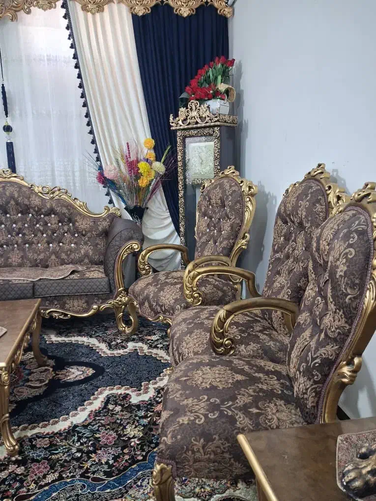 مبل سلطنتی|مبلمان خانگی و میز عسلی|یاسوج, |دیوار