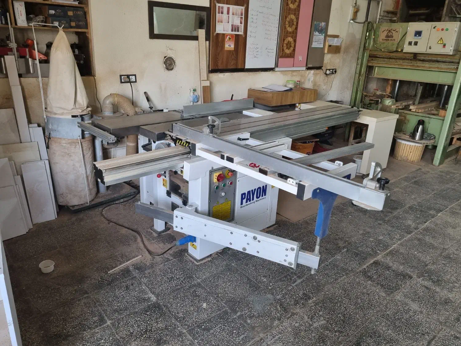 cnc پایون.ودورکن پایون 5کاره نجاری|ماشین‌آلات صنعتی|تبریز, |دیوار