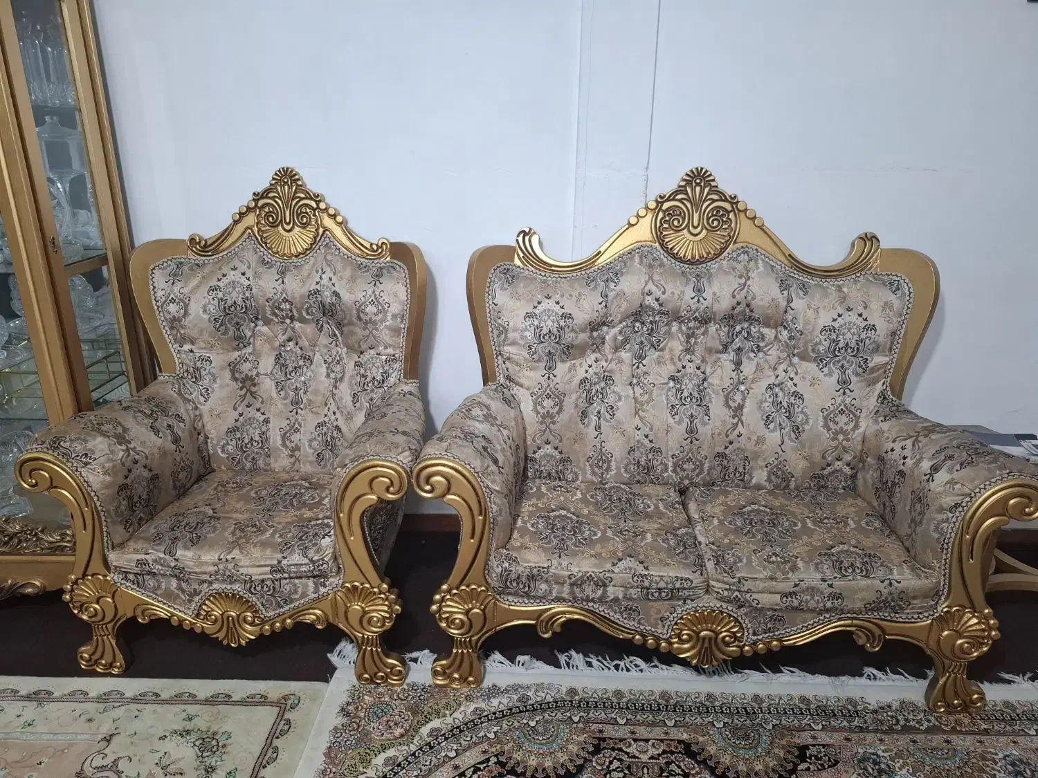 مبل سلطنتی|مبلمان خانگی و میز عسلی|نسیم‌شهر, |دیوار