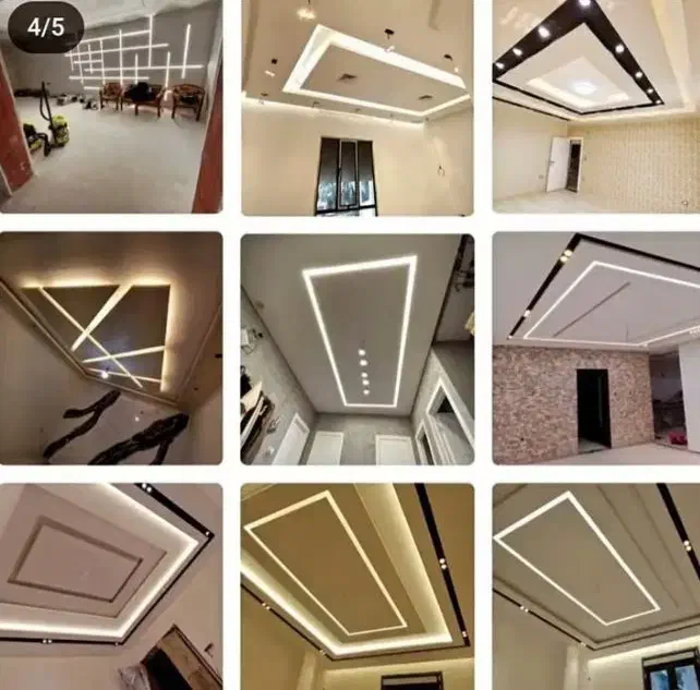 اجرای کناف و انواع سقفهای کاذب|خدمات پیشه و مهارت|قروه, |دیوار