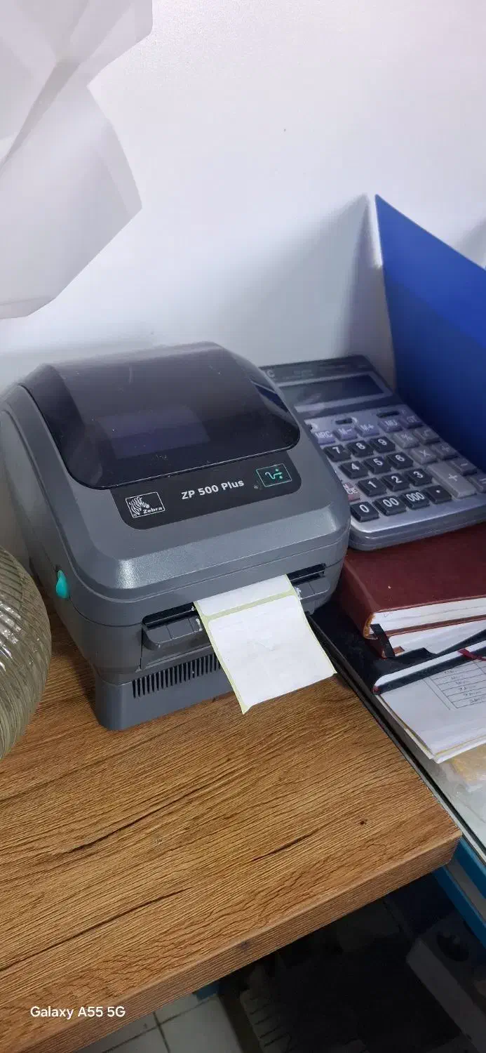 پرینتر لیبل زن حرارتی در حد نو zebra|پرینتر، اسکنر، کپی، فکس|اهرم, |دیوار