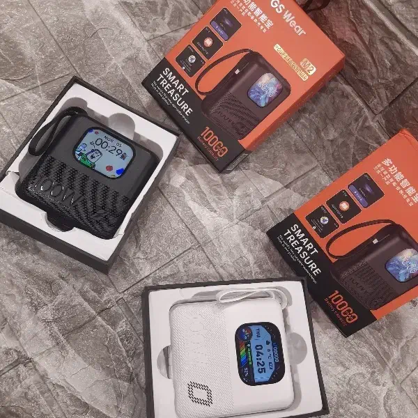 پاوربانک۱۰ هزار۱۰۰ وات به همراه ساعت هوشمند+اسپیکر|لوازم جانبی موبایل و تبلت|تبریز, |دیوار