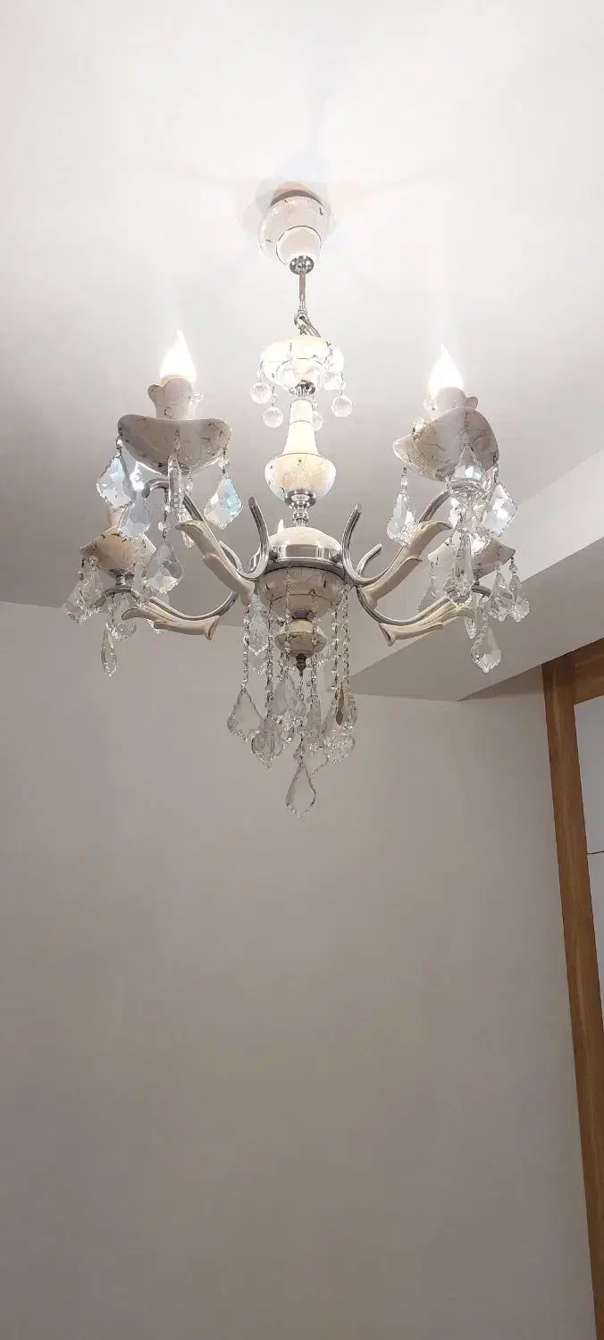 2 عدد لوستر سقفی|لوستر و چراغ آویز|صفادشت, |دیوار