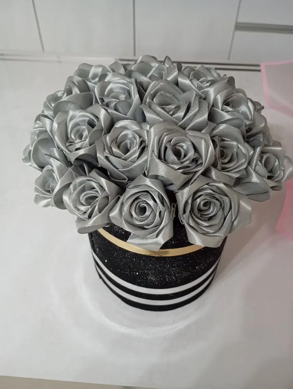 گل روبانی|گل مصنوعی|کلیبر, |دیوار