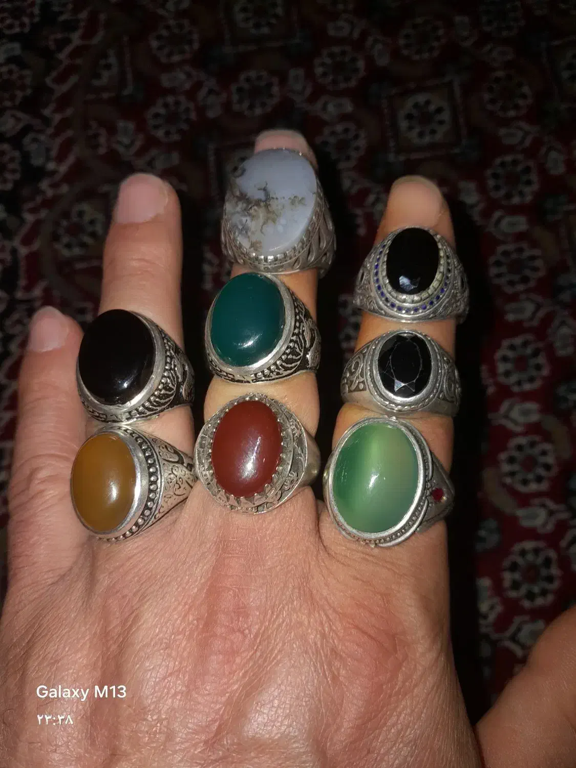 انگشترهای کهنه ۹۲۵|جواهرات|مشگین شهر, |دیوار