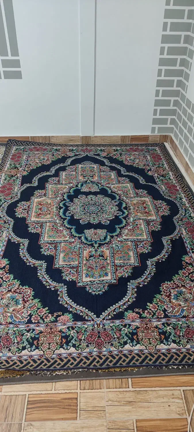 روفرشی ۶متری مخمل بافت زرین یزدکاملا نو|روفرشی|مشهد, کشف|دیوار